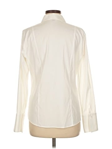 PaperWhite Long Sleeve Blouse (view 2)
