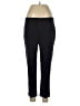Ecru Solid Black Casual Pants Size 10 - photo 1
