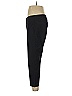 Ecru Solid Black Casual Pants Size 10 - photo 5