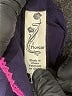 Floreat 100% Rayon Purple Black Sleeveless Blouse Size 2 - photo 7