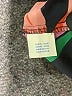 Odille 100% Silk Orange 3/4 Sleeve Silk Top Size 2 - photo 7
