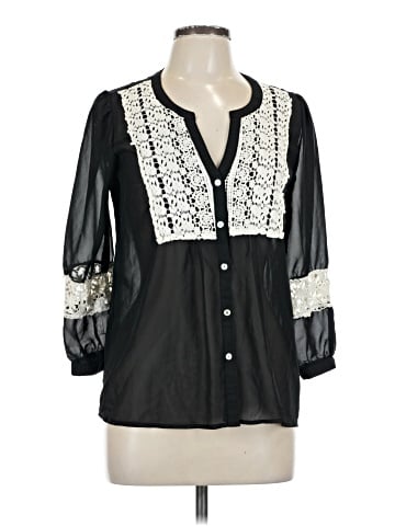 Fresh Brewed 3/4 Sleeve Blouse (view 1)