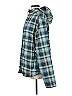 PrAna 100% Polyester Plaid Blue Jacket Size S - photo 5