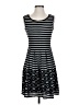 Max Studio Stripes Black Casual Dress Size XS - photo 1