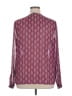 cruel 100% Polyester Burgundy Long Sleeve Blouse Size XL - photo 2