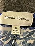 Donna Morgan Print Blue Casual Dress Size 8 - photo 7