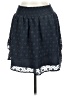 Bobeau 100% Polyester Argyle Blue Casual Skirt Size L - photo 2