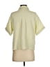 Andrew Marc Houndstooth Yellow Short Sleeve Blouse Size S - photo 2
