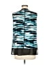 Calvin Klein 100% Polyester Teal Sleeveless Blouse Size M - photo 2