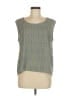 Alice Blue 100% Polyester Green Sleeveless Top Size M - photo 1
