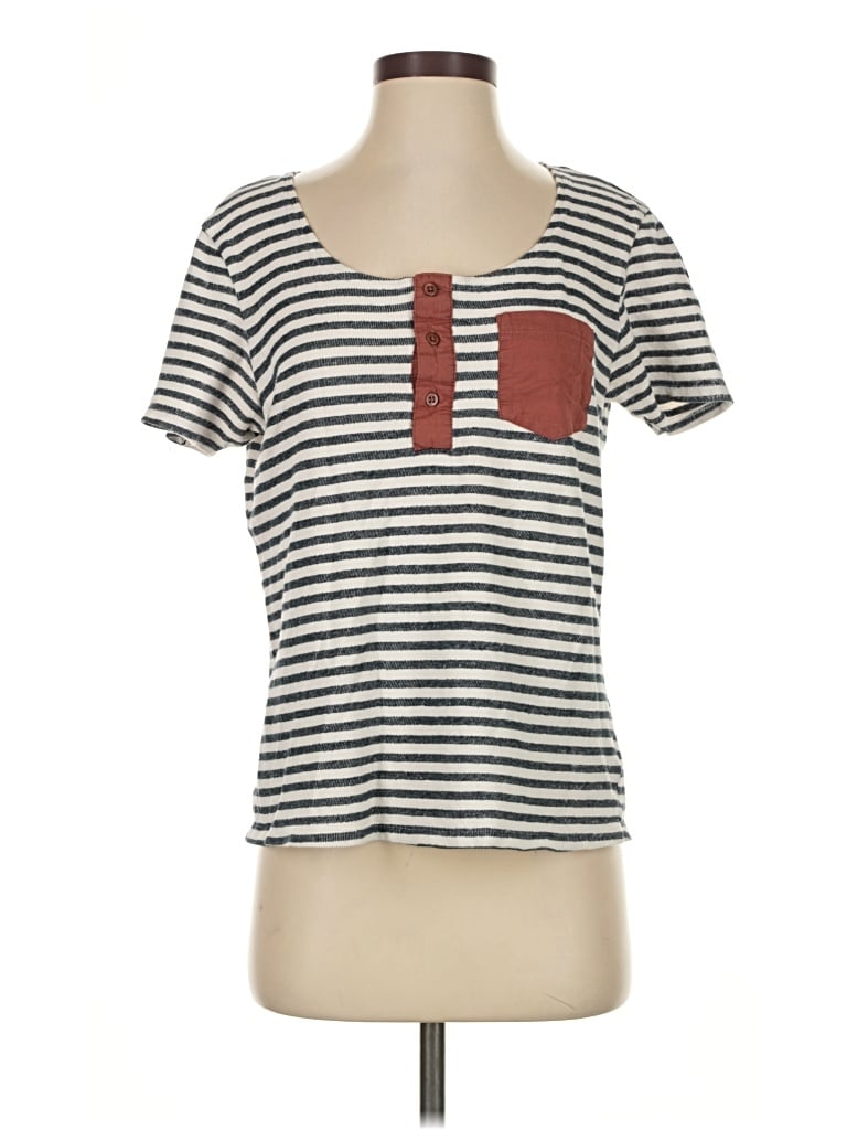 Pre-owned Asos Design Short Sleeve T-shirt In White