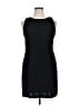AGB 100% Polyester Solid Black Cocktail Dress Size 14 - photo 1