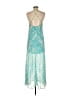 Guess 100% Polyester Tropical Teal Casual Dress Size M - photo 2