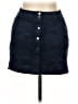 BCBGMAXAZRIA Solid Blue Denim Skirt Size XS - photo 1