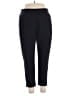 Blair 100% Polyester Solid Black Active Pants Size 18S - photo 1