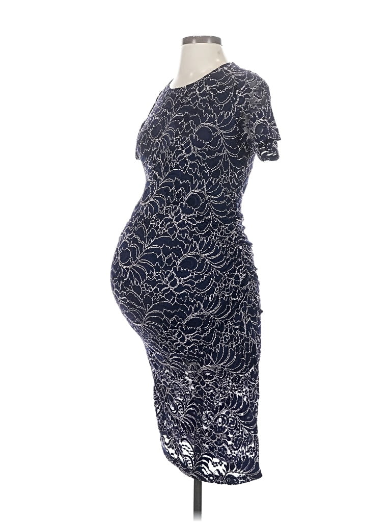 Pre-owned Motherhood Cocktail Dress In Blue