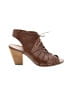 Paul Green 100% Leather Brown Tan Sandals Size UK 7 / US 9 - photo 1