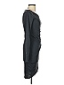 Leith Solid Gray Casual Dress Size S - photo 4