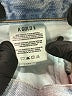 AGOLDE 100% Cotton Blue Jeans Size 25 waist - photo 4