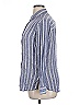 Rails Stripes Blue Long Sleeve Button-Down Shirt Size L - photo 5