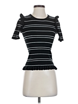 Laundry By Shelli Segal Short Sleeve Turtleneck