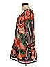 Odille 100% Silk Orange 3/4 Sleeve Silk Top Size 2 - photo 5
