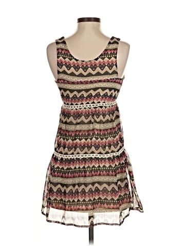 Ultra Pink Casual Dress (view 2)