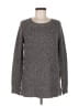 Pink Clover 100% Polyester Tweed Gray Pullover Sweater Size M - photo 2