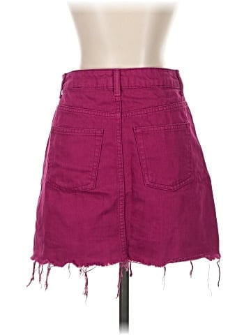 Topshop Denim Skirt (view 2)