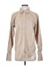 FRAME 100% Cotton Tan Long Sleeve Button-Down Shirt Size S - photo 1