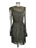 Bailey 44 100% Polyester Metallic Silver Cocktail Dress Size S - photo 1
