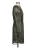 Bailey 44 100% Polyester Metallic Silver Cocktail Dress Size S - photo 4