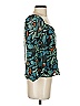 Lascana 100% Polyester Teal 3/4 Sleeve Blouse Size 4 - photo 4