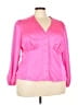 Torrid Pink 3/4 Sleeve Blouse Size 3X Plus (3) - photo 1
