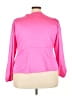 Torrid Pink 3/4 Sleeve Blouse Size 3X Plus (3) - photo 2