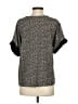 Vince. 100% Silk Gray Short Sleeve Top Size XS - photo 2