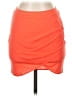 Bella Luxx Solid Orange Casual Skirt Size XS - photo 1