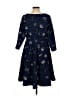 Torrid Paisley Blue Casual Dress Size Lg Plus (0) - photo 2