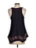 Floreat 100% Rayon Purple Black Sleeveless Blouse Size 2 - photo 2