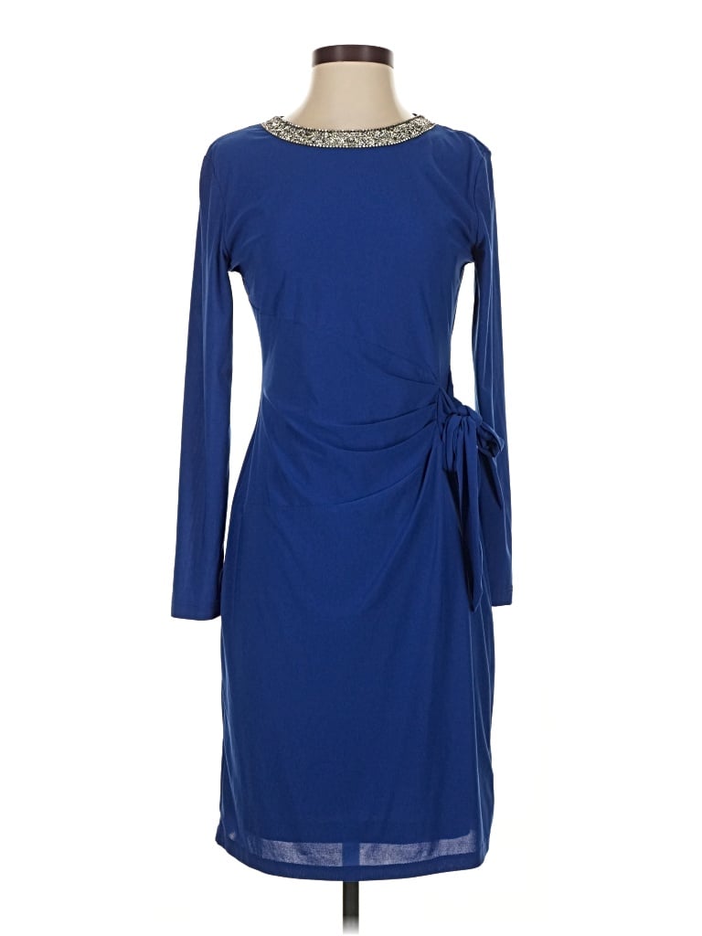 Pre-owned Marina Cocktail Dress In Blue