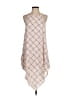 Eclair 100% Polyester Argyle Tan Casual Dress Size XS - photo 1