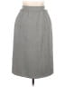 Chloé Chevron-herringbone Gray Formal Skirt Size EU (FR) 44 / US 12 - photo 1