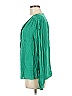 Leyla 100% Rayon Green Long Sleeve Blouse Size M - photo 5