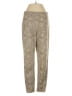 Zara Animal Print Gold Casual Pants Size S - photo 1