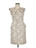 Taylor 100% Polyester Ivory Cocktail Dress Size 2 - photo 1