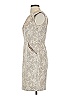 Taylor 100% Polyester Ivory Cocktail Dress Size 2 - photo 5