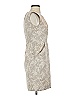 Taylor 100% Polyester Ivory Cocktail Dress Size 2 - photo 4
