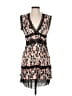 Foxiedox 100% Polyester Print Black Cocktail Dress Size S - photo 1
