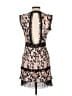 Foxiedox 100% Polyester Print Black Cocktail Dress Size S - photo 2