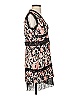 Foxiedox 100% Polyester Print Black Cocktail Dress Size S - photo 4